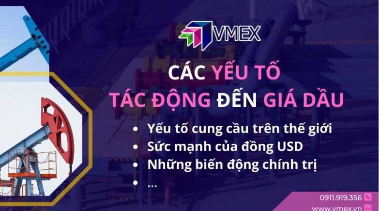 Các yếu tố tác động đến giá dầu