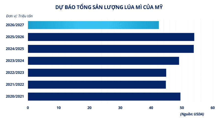 Lúa mì chịu sức ép từ nguồn cung Biển Đen